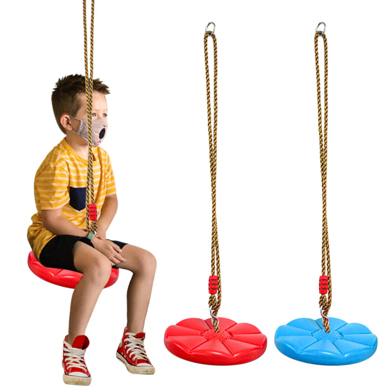 Kids Outdoor Hammock Chair - Columpio de disco para niños, columpio