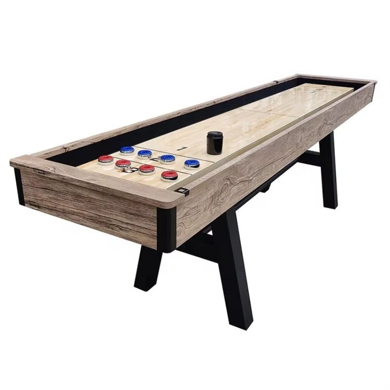 Kids Indoor Outdoor Games - Mesa de Shuffleboard Portátil de 9