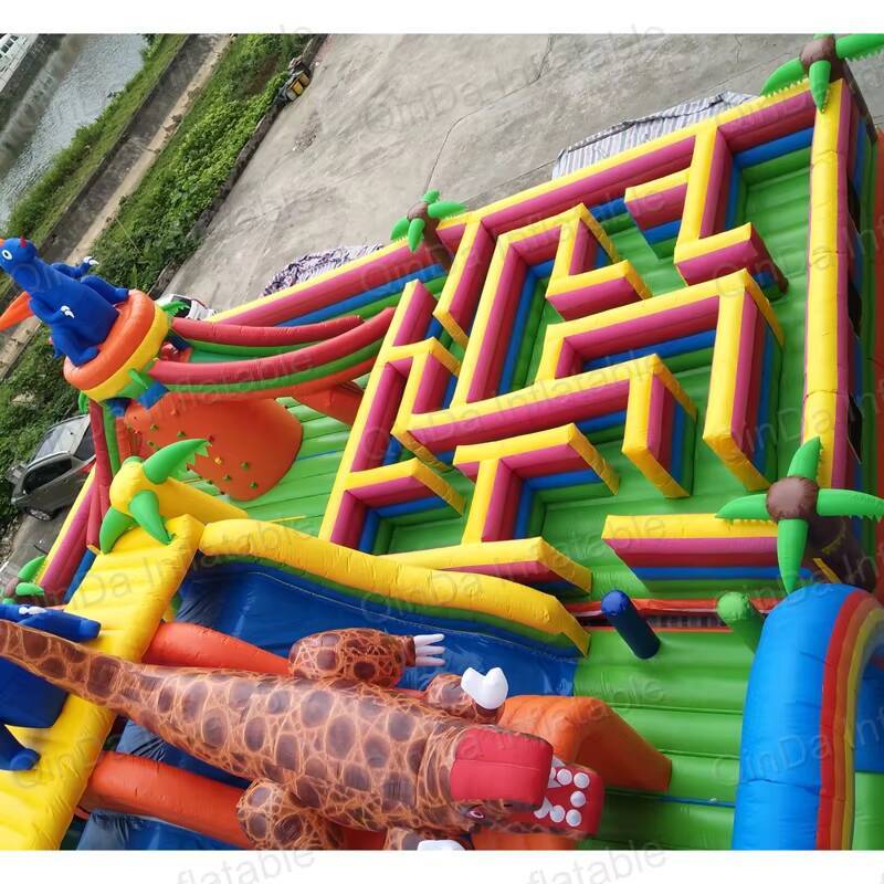 Kids Outdoor Obstacle Course Equipment - 2017 Popular equipo de parque infantil