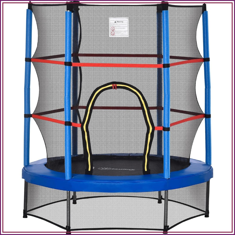 Kids Outdoor Trampoline - Mini trampolín de 55 pulgadas para