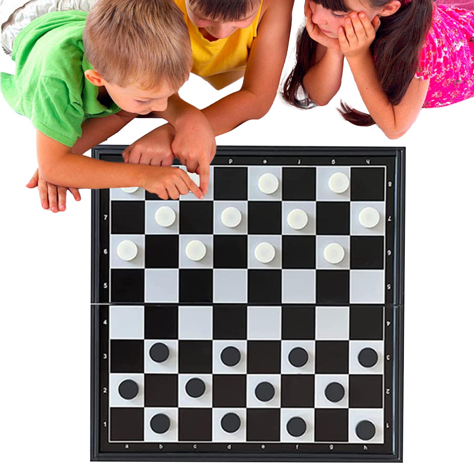Kids Outdoor Learning Activities - Juego de ajedrez de viaje para