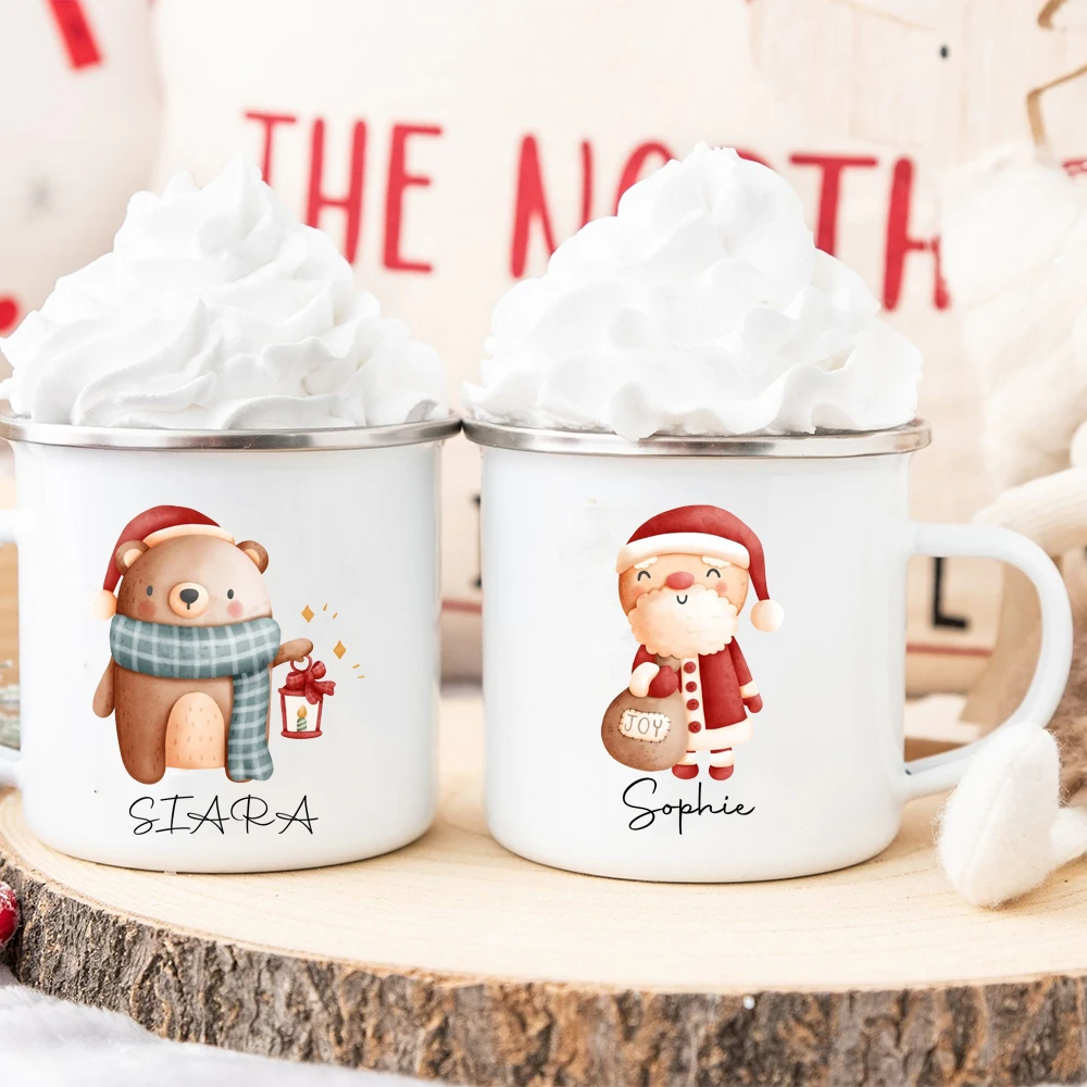 Kids Outdoor Xmas Gifts - Taza de Chocolate caliente personalizada para