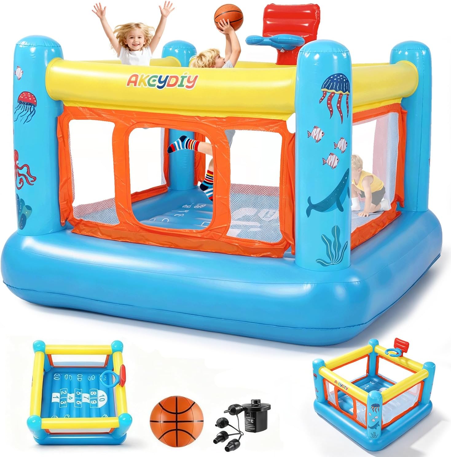 Kids Outdoor Jump House - Casa de Brinco Inflable de PVC
