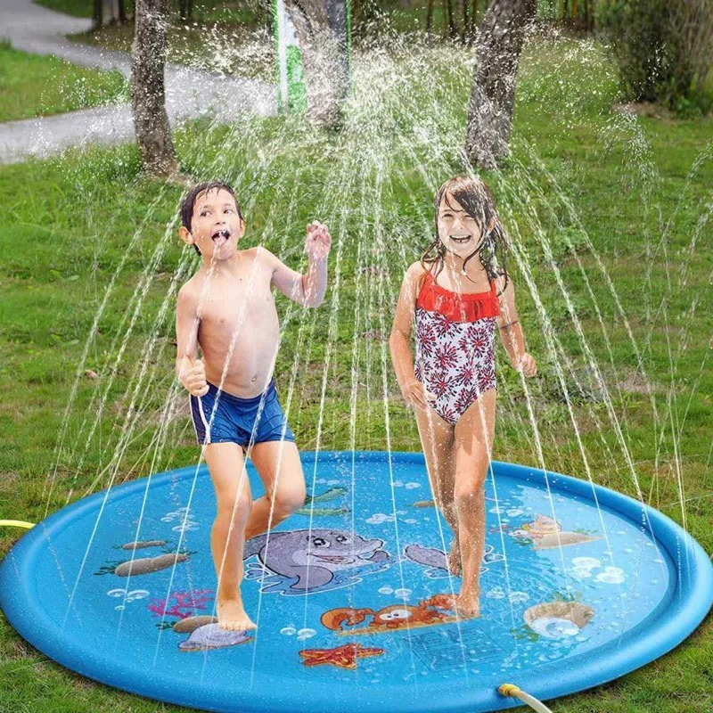Kids Outdoor Mat - Piscinas contra salpicaduras de agua para