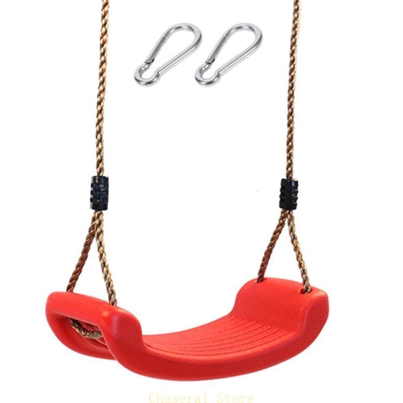 Kids Outdoor Yard Equipment - Asientos columpio para niños, cuerda columpio