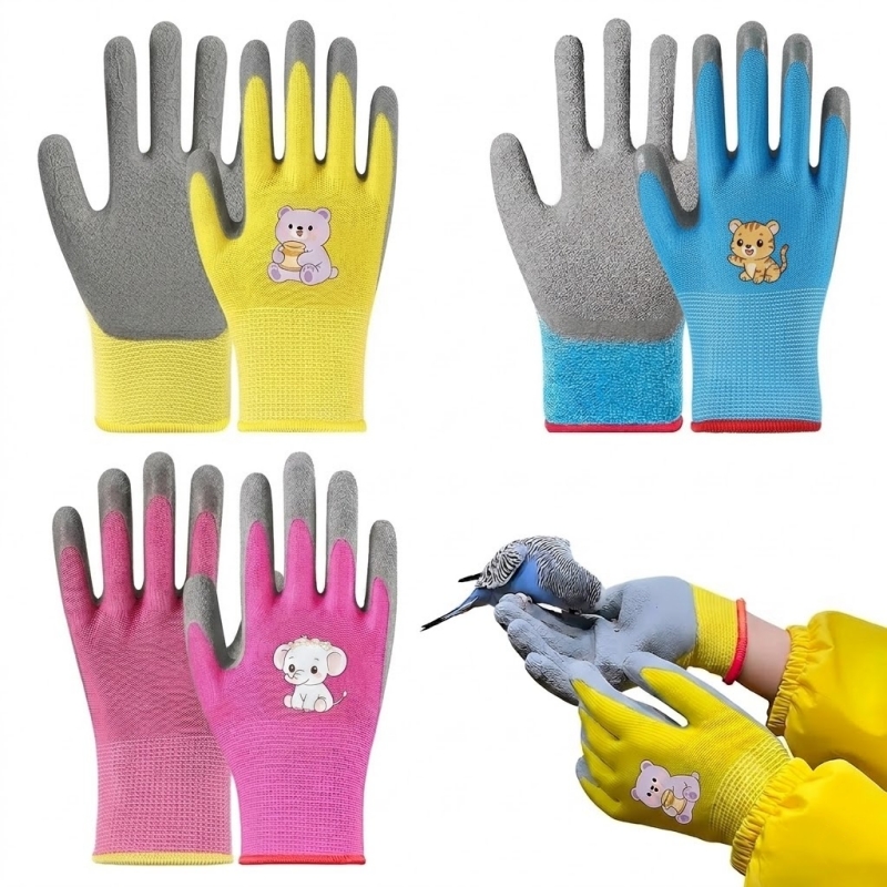 Kids Outdoor Play Yard - Guantes de Jardinería para Niños, Guantes