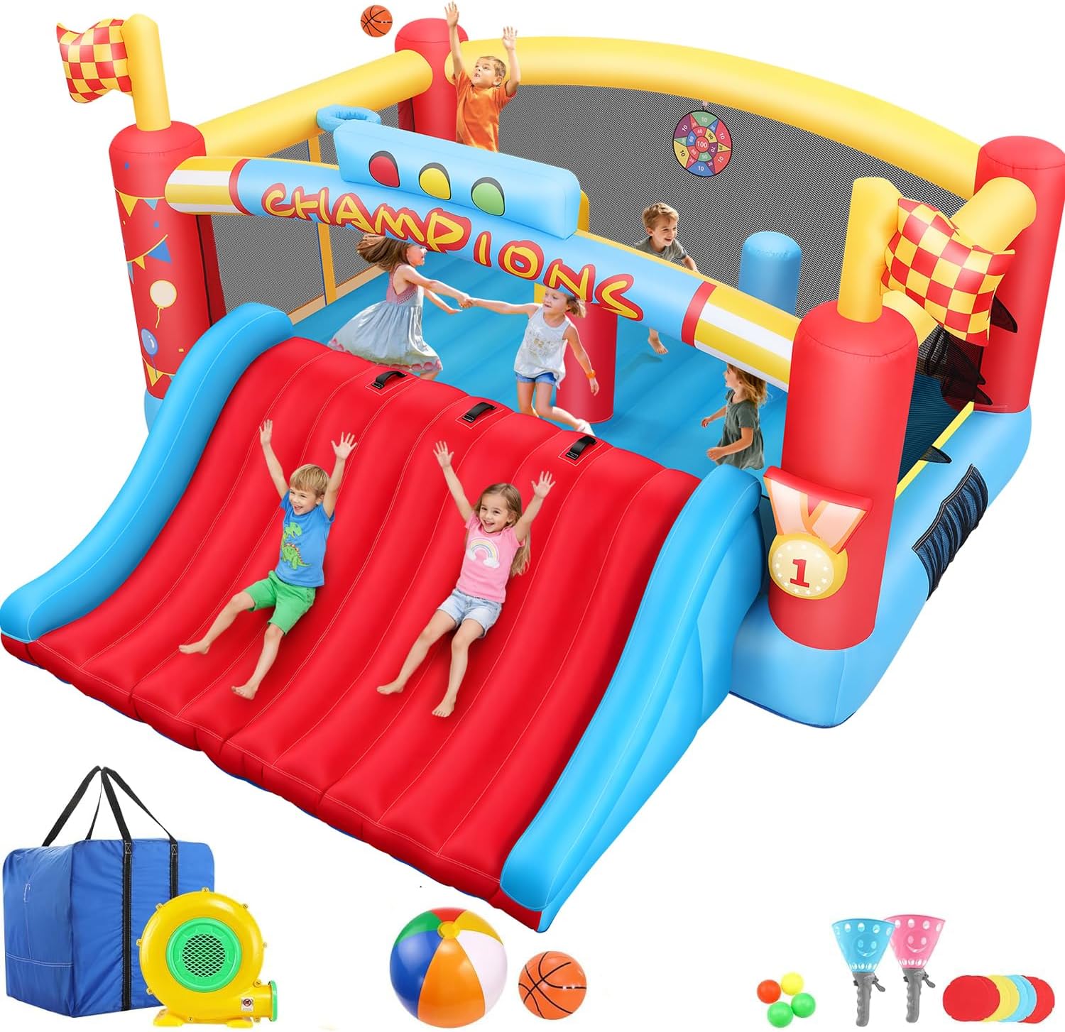 Kids Outdoor Games - Gran Casa de Brinco Inflable para