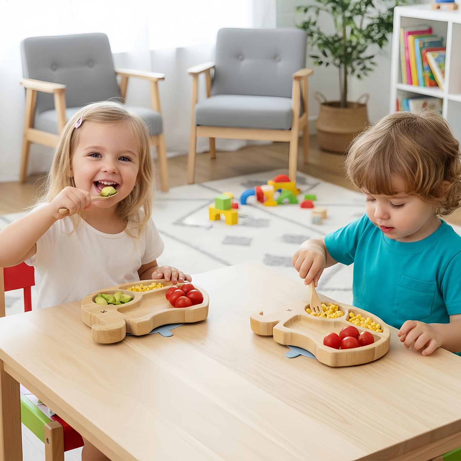 Kids Outdoor Dining Set - Juego de cena para niños, vajilla
