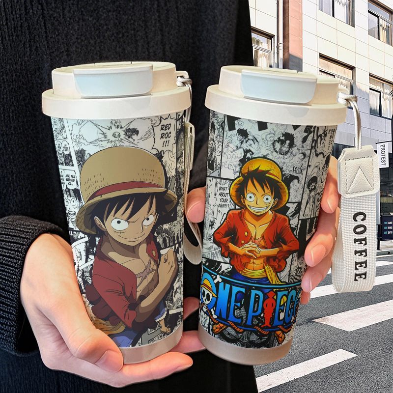 Kids Outdoor Dining Set - Termo de Anime One Piece Luffy
