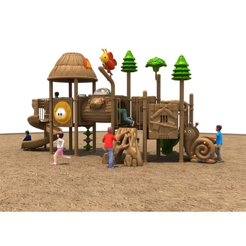 Kids Outdoor Games - Tobogán Infantil para Patio de Juegos