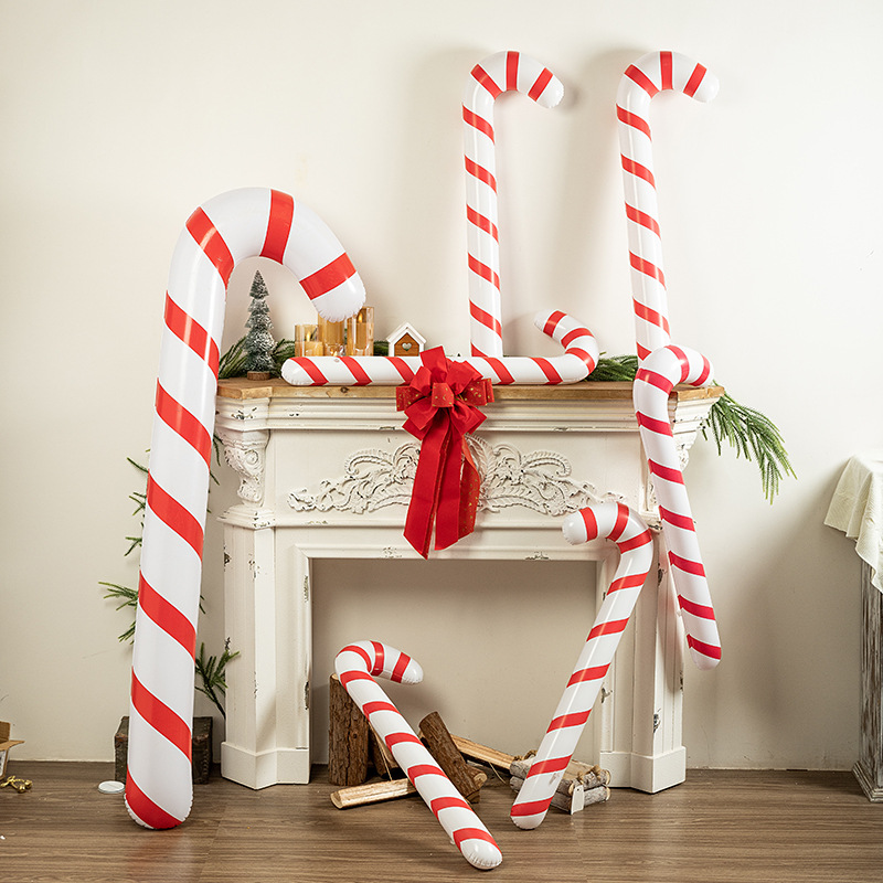 Kids Outdoor Xmas Gifts - Bases inflables de dulces de Navidad