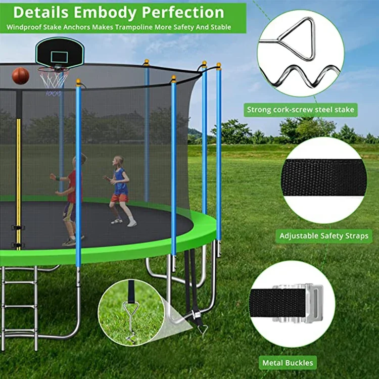 # Para trampolín redondo sin r - Kids Outdoor Trampoline reseña y precio