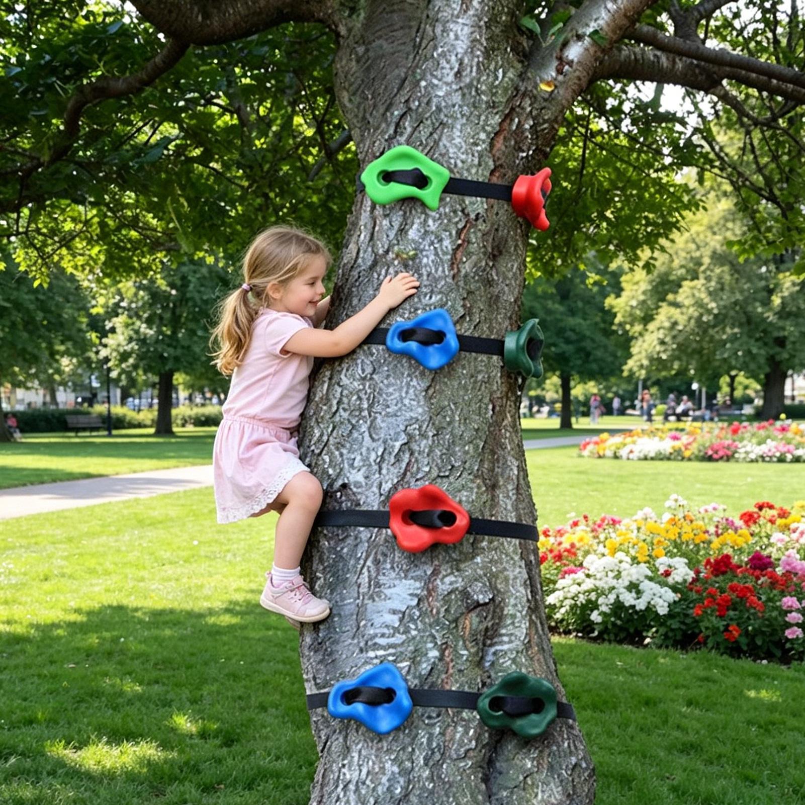 Juguetes de escalada para exte - Kids Outdoor Obstacle Course Equipment reseña y precio