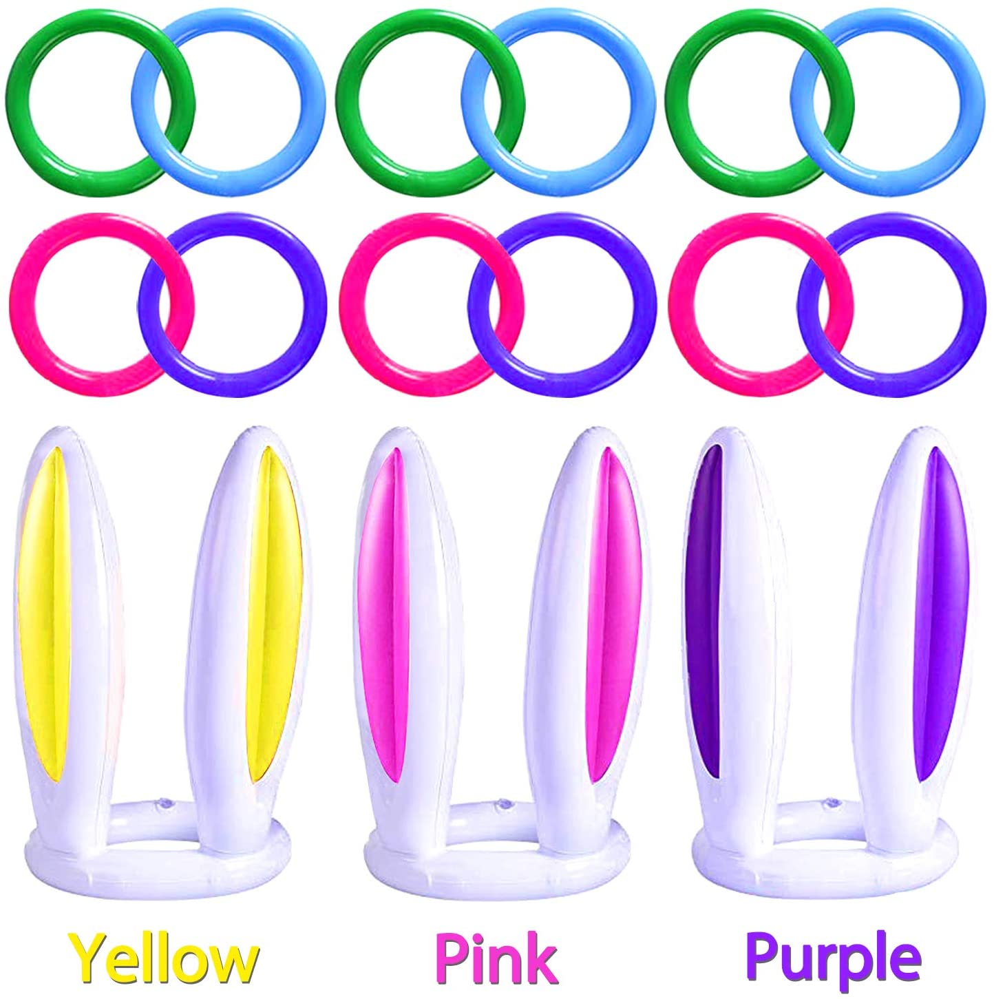 Juego de lanzamiento de oreja  - Kids Outdoor Easter Gifts reseña y precio