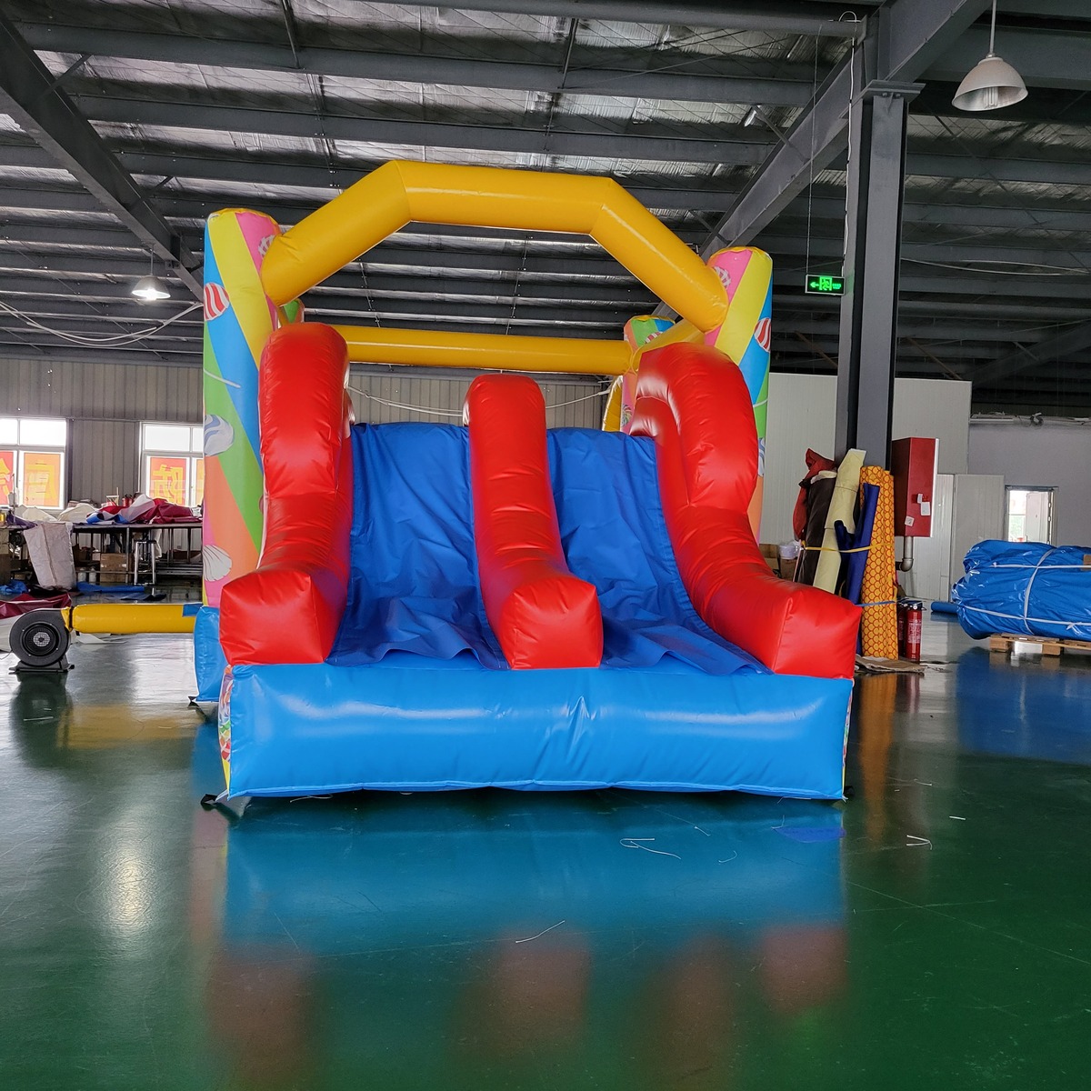 Castillo Inflable Comercial de - Kids Outdoor Trampoline reseña y precio