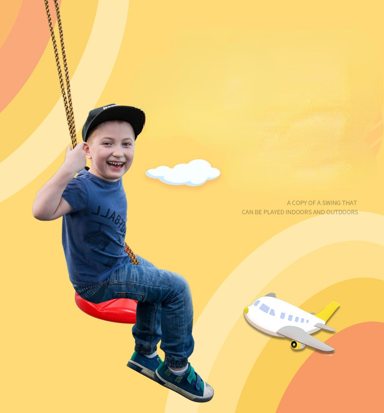 Columpio de disco para niños,  - Kids Outdoor Hammock Chair reseña y precio