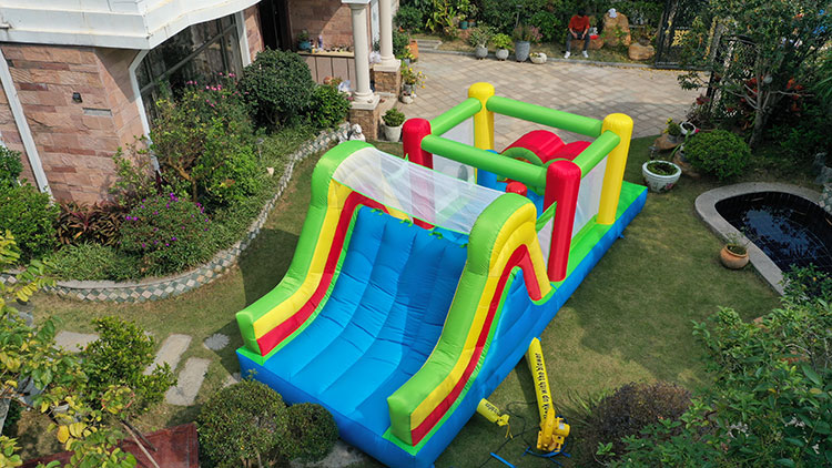 Castillo Inflable Colorido par - Kids Outdoor Jump House reseña y precio