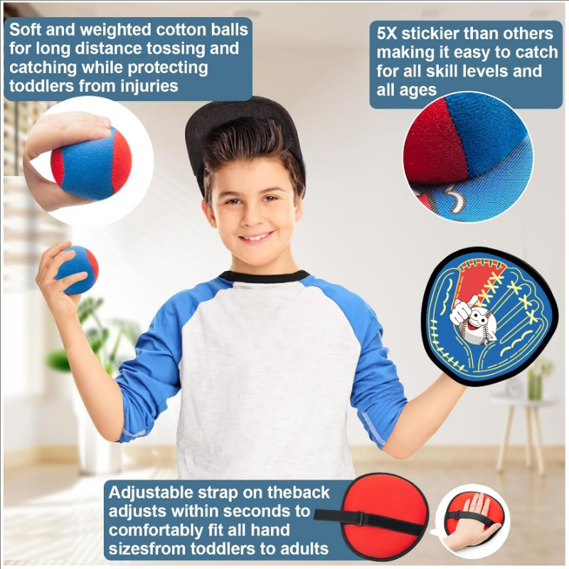Juego de Lanzar y Atrapar Pelo - Kids Outdoor Easter Gifts reseña y precio