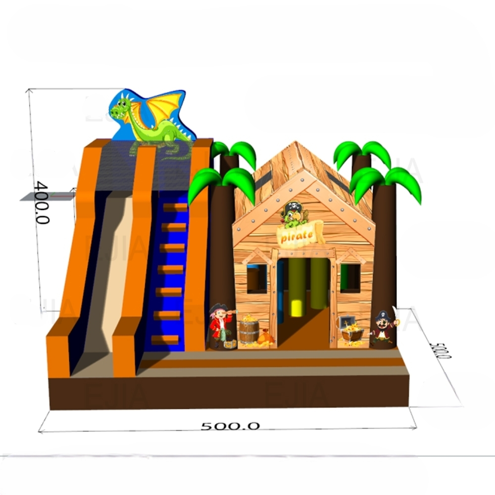 Casa inflable comercial portát - Kids Outdoor Jump House reseña y precio