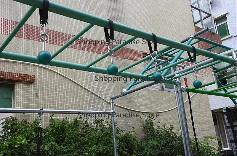 Circuito de obstáculos Ninja W - Kids Outdoor Obstacle Course Equipment reseña y precio