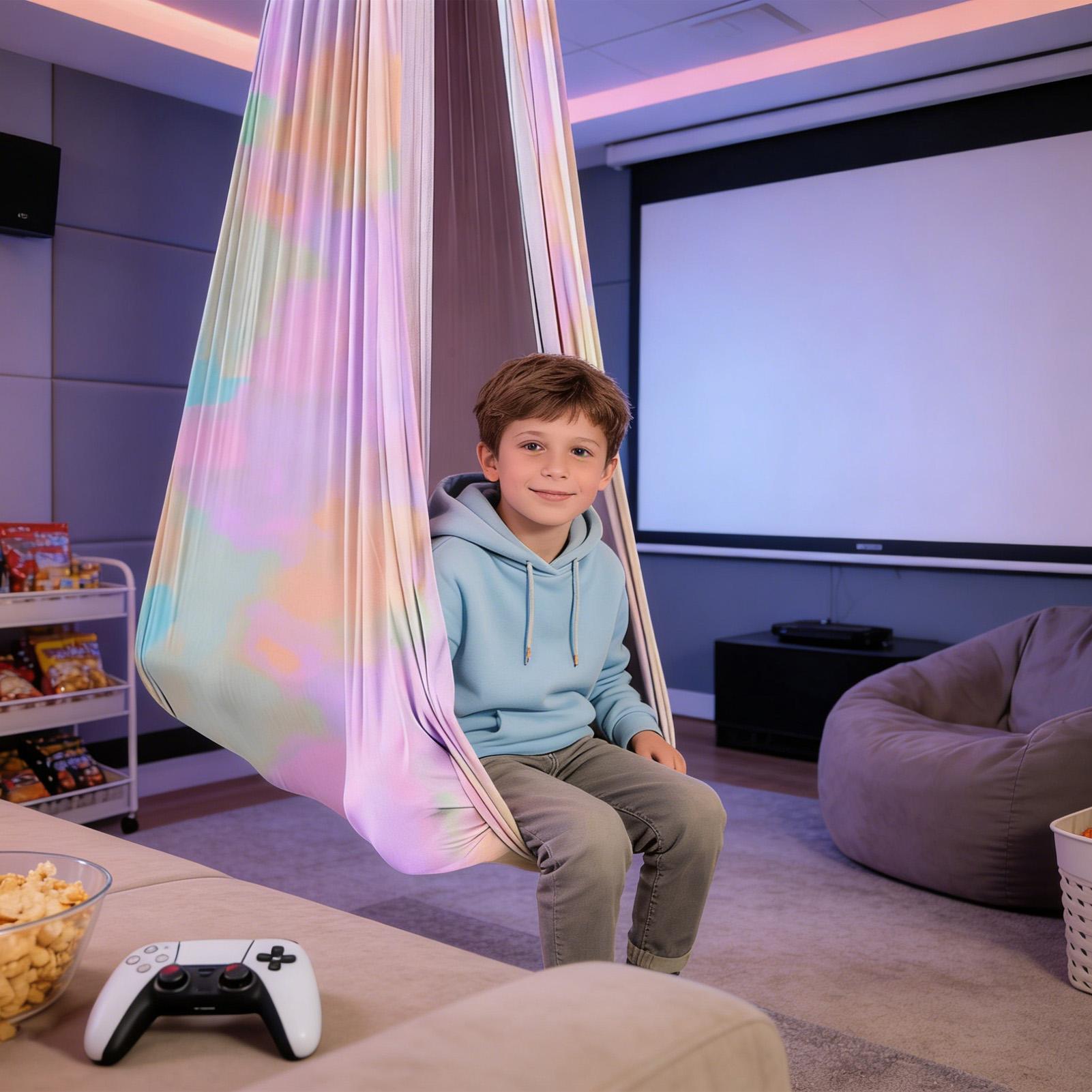 Columpio para niños, silla de  - Kids Outdoor Hammock Chair reseña y precio