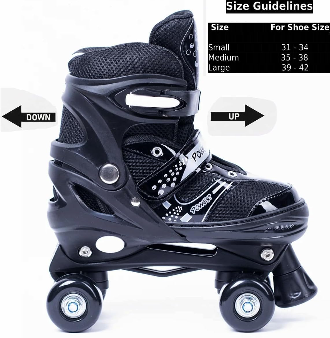 Patines de Ruedas Dobles para  - Kids Outdoor Quad reseña y precio