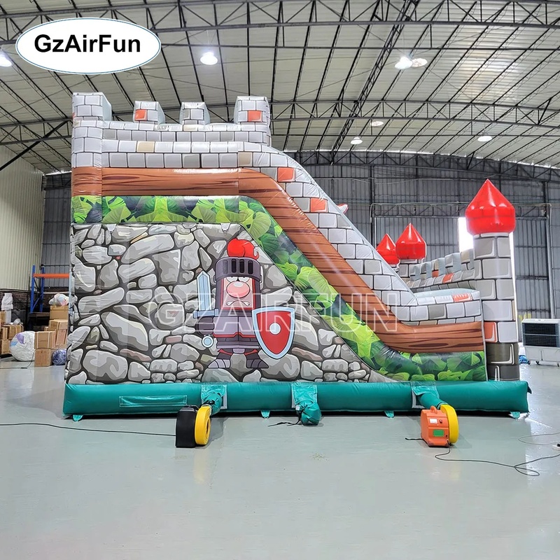 Castillo Inflable Comercial de - Kids Outdoor Obstacle Course Equipment reseña y precio