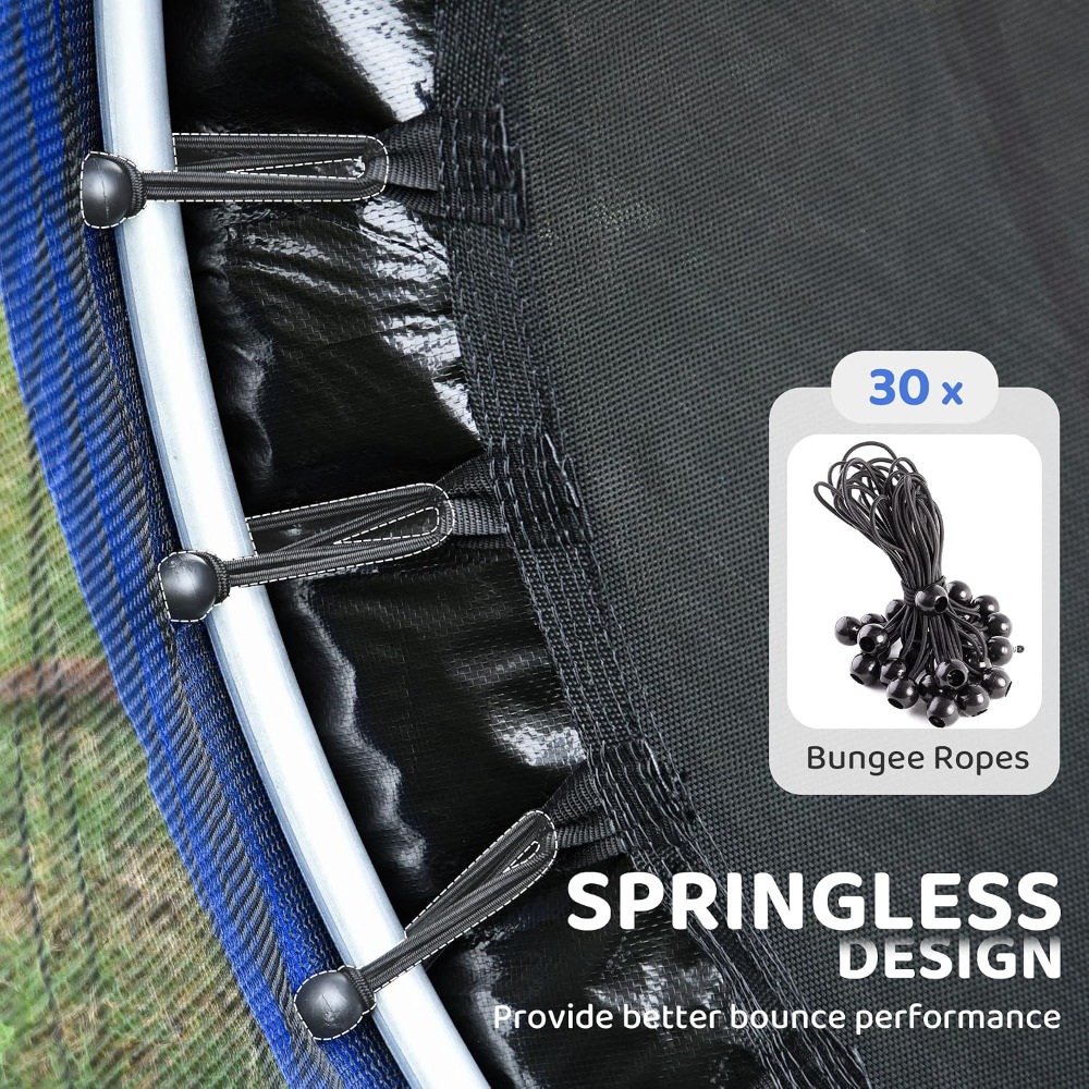 Mini trampolín de 55 pulgadas  - Kids Outdoor Trampoline reseña y precio
