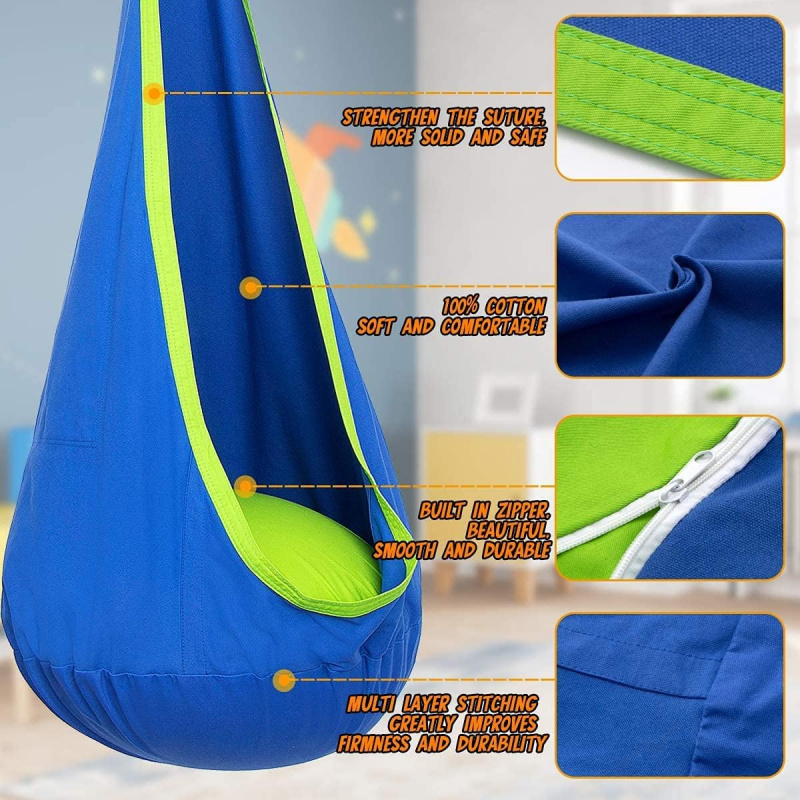 Columpio Colgante Tipo Hamaca  - Kids Outdoor Hammock Chair reseña y precio