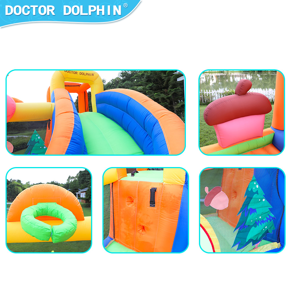 Castillo Inflable Pequeño para - Kids Outdoor Jump House reseña y precio