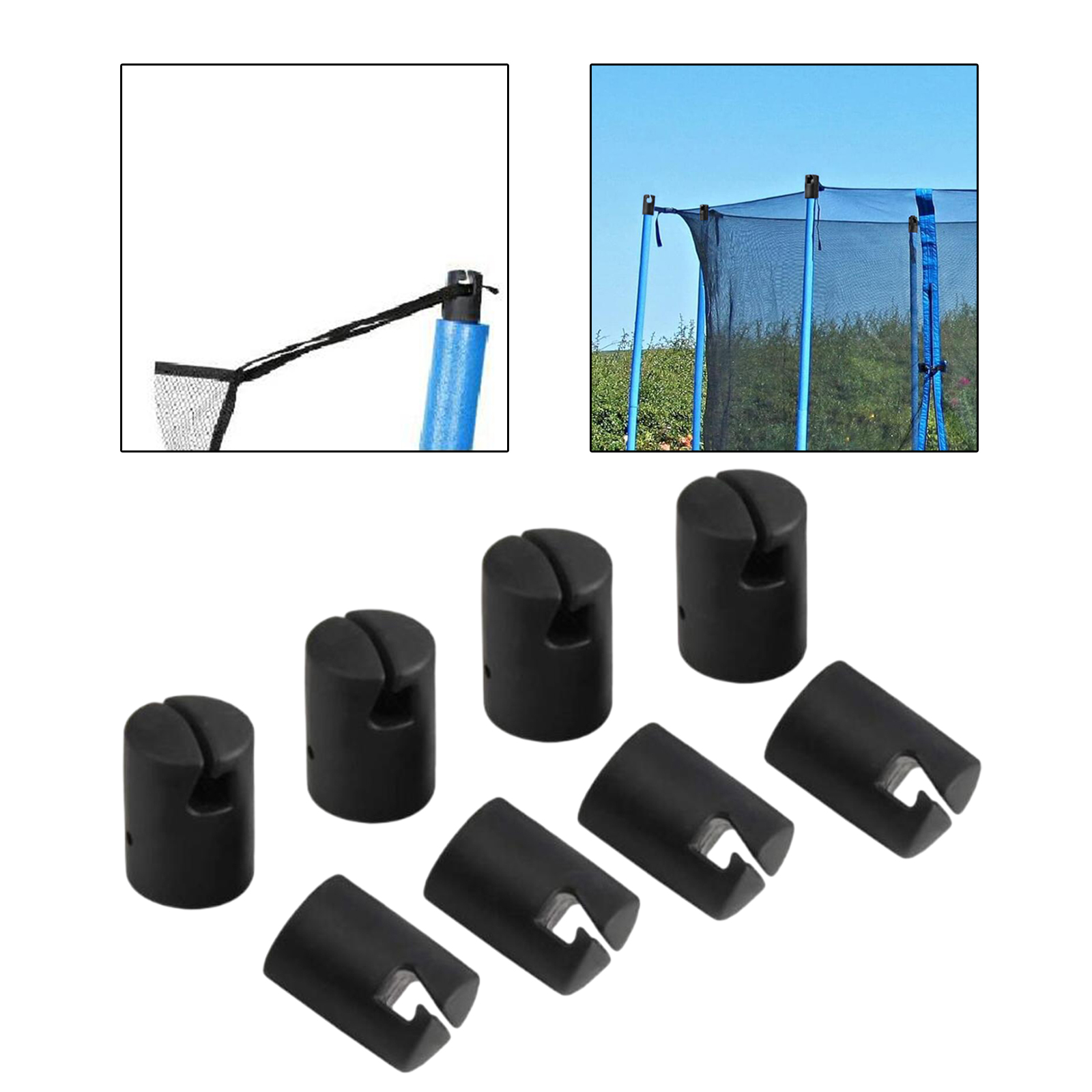 Tapas de poste de trampolín pa - Kids Outdoor Trampoline reseña y precio