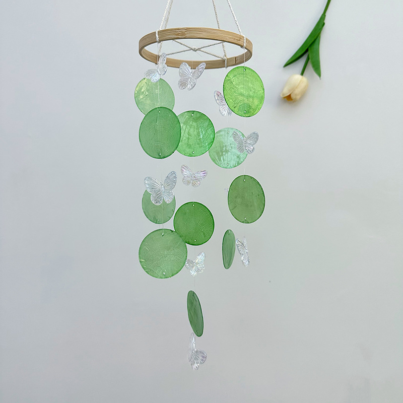 Campanas de viento de concha d - Kids Outdoor Fairy Garden reseña y precio