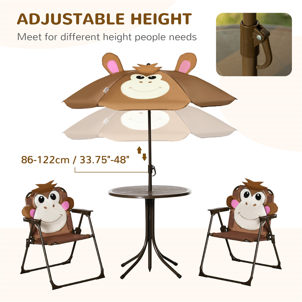 Juego de Mesa y Sillas Infanti - Kids Outdoor Dining Set reseña y precio