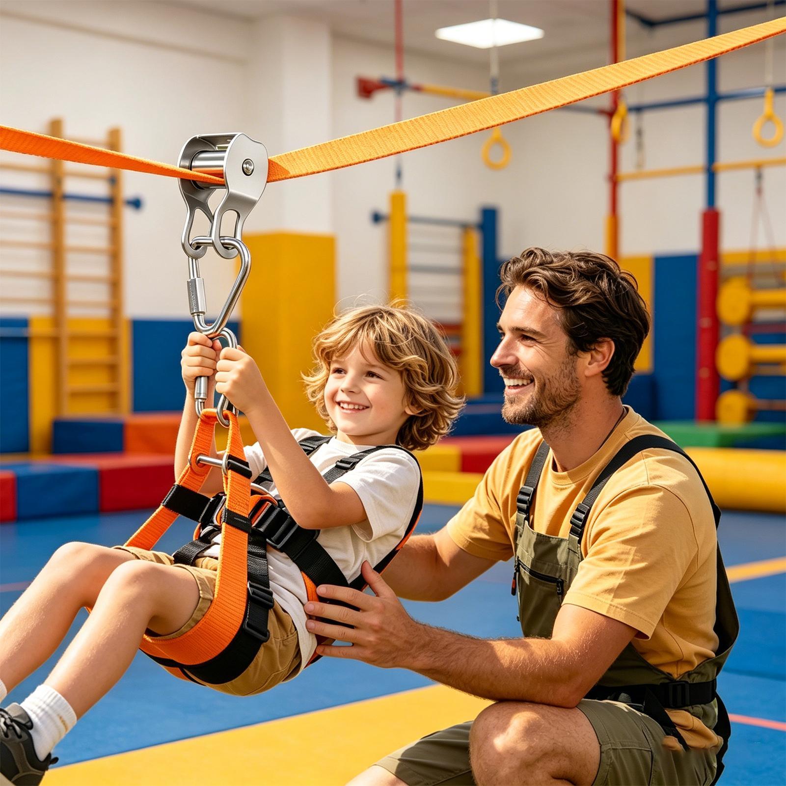 Cuerda de equilibrio para niño - Kids Outdoor Play Yard reseña y precio