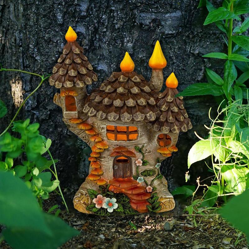 Casa de jardín de hadas con ca - Kids Outdoor Fairy Garden reseña y precio