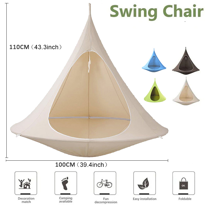 Hamaca Impermeable para Exteri - Kids Outdoor Hammock Chair reseña y precio