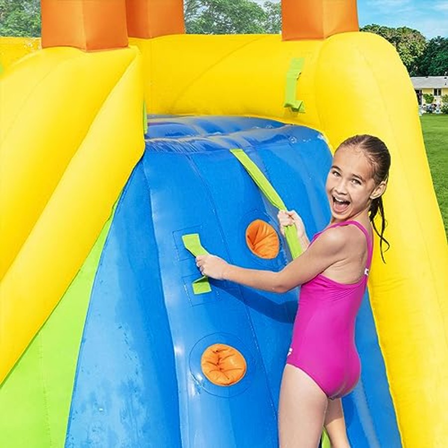 Tobogán acuático inflable para - Kids Outdoor Zone reseña y precio