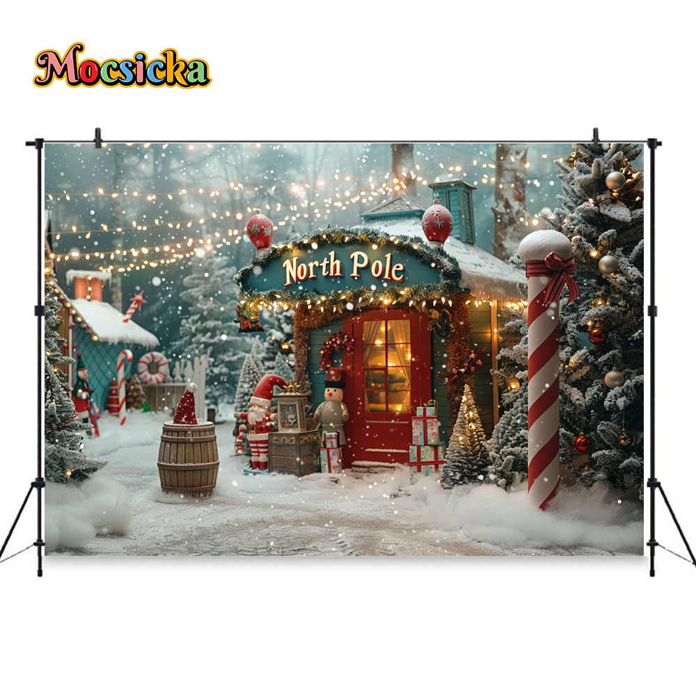 Fondo de fotografía de Navidad - Kids Outdoor Xmas Gifts reseña y precio