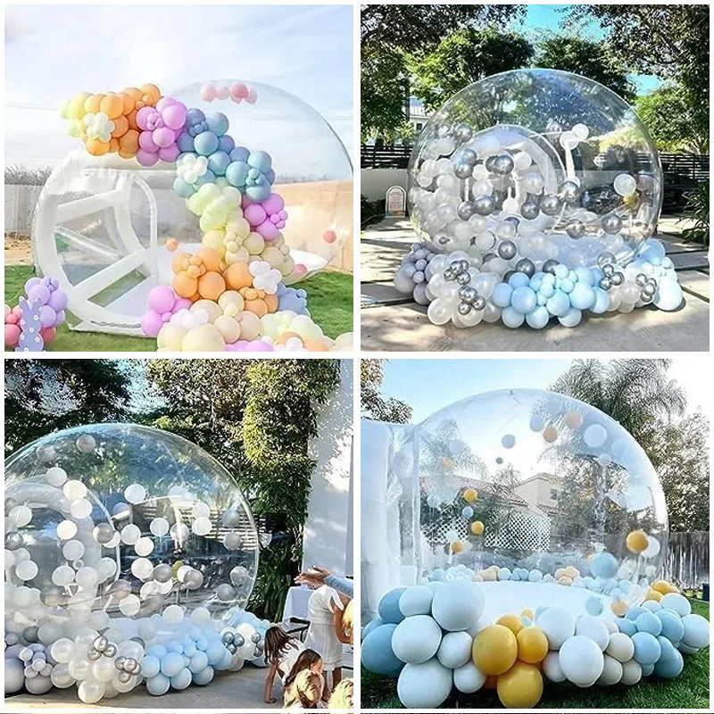 ​ Casa de burbujas inflable pa - Kids Outdoor Trampoline reseña y precio