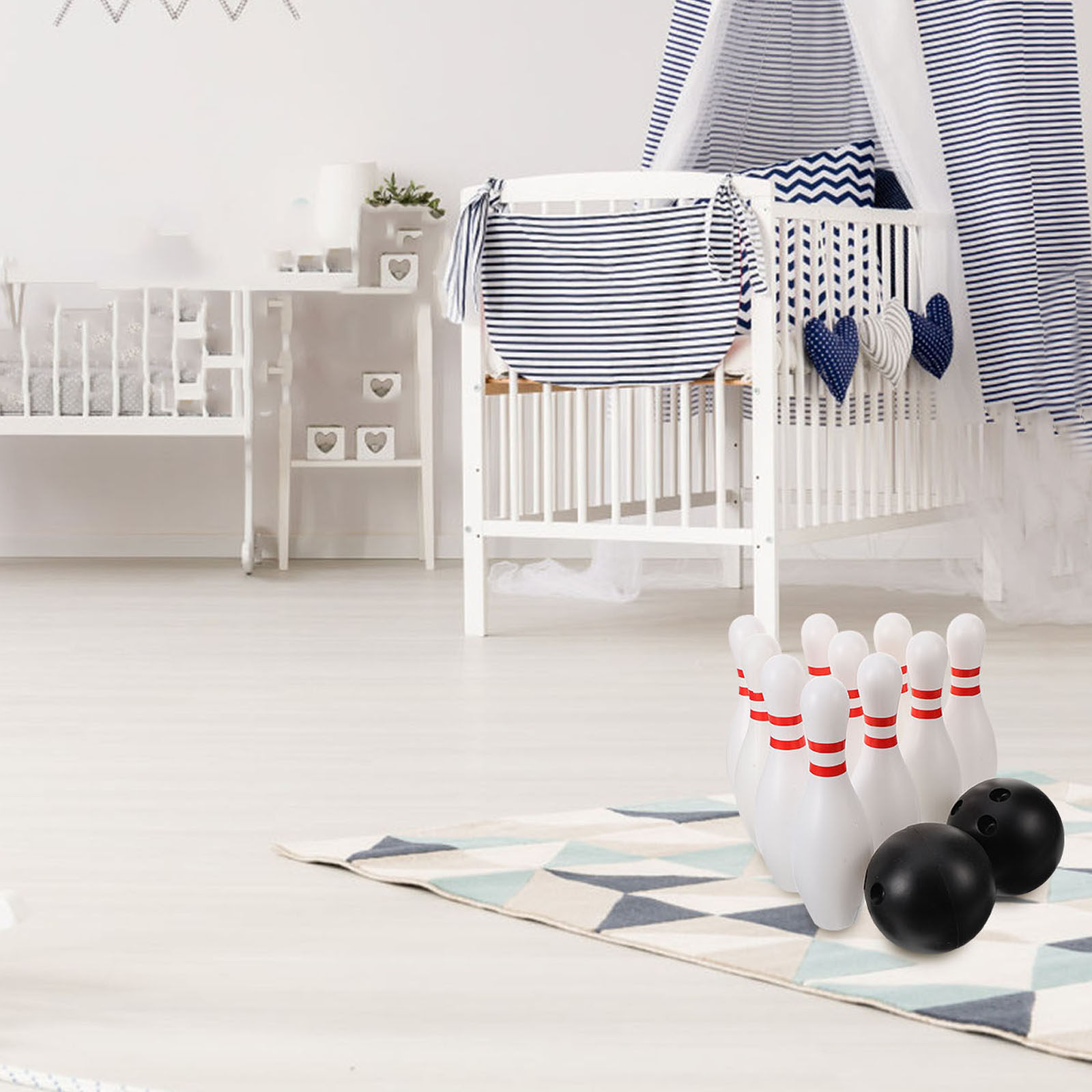 1 Juego de bolas de bolos de p - Kids Indoor Outdoor Games reseña y precio