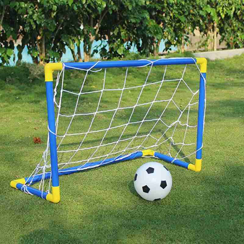 Mini portería de fútbol plegab - Kids Indoor Outdoor Games reseña y precio
