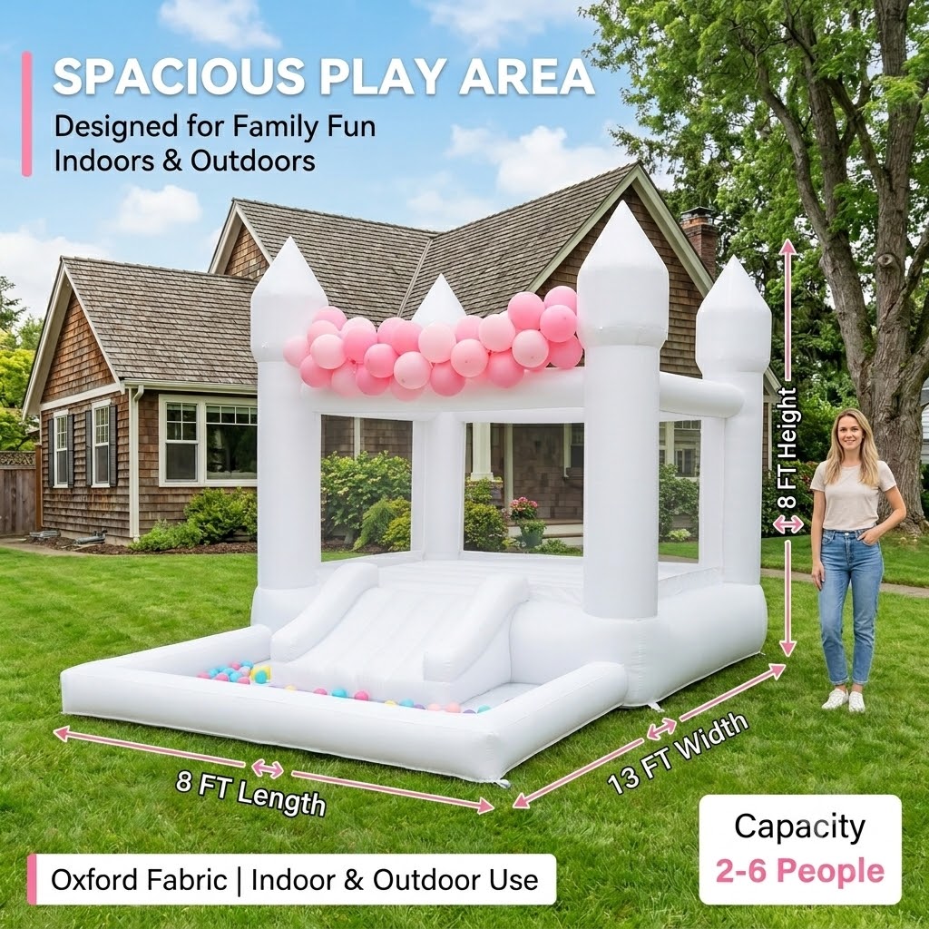 (Cumple con la función de infl - Kids Outdoor Trampoline reseña y precio