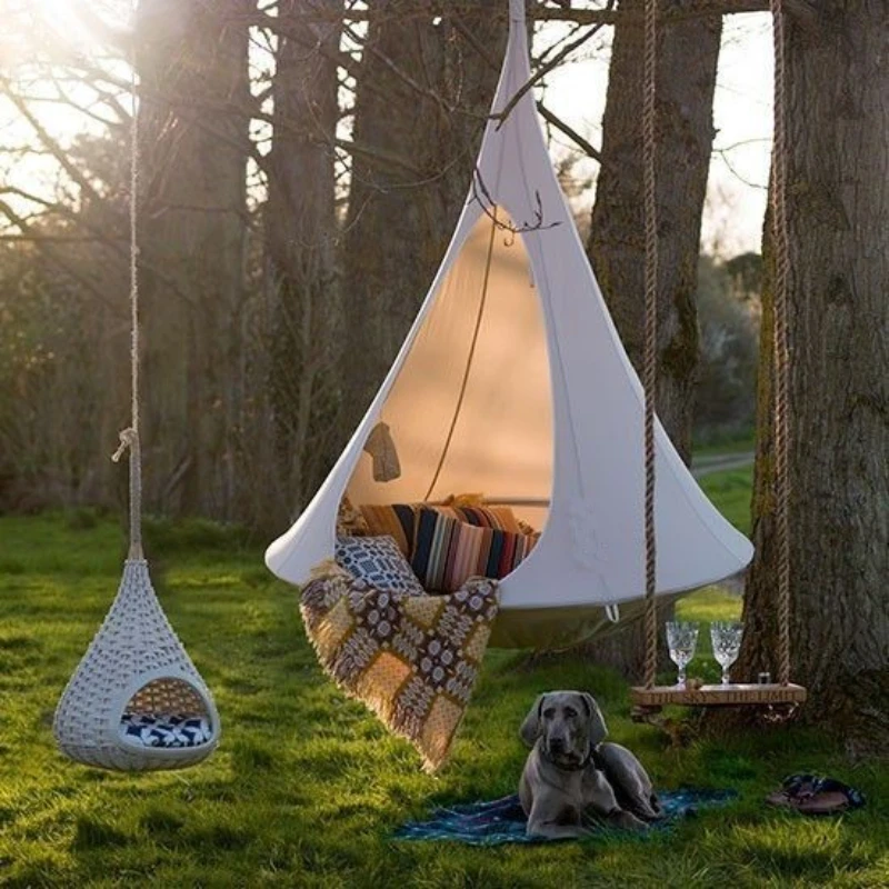 Columpio para niños, hamaca pa - Kids Outdoor Hammock Chair reseña y precio