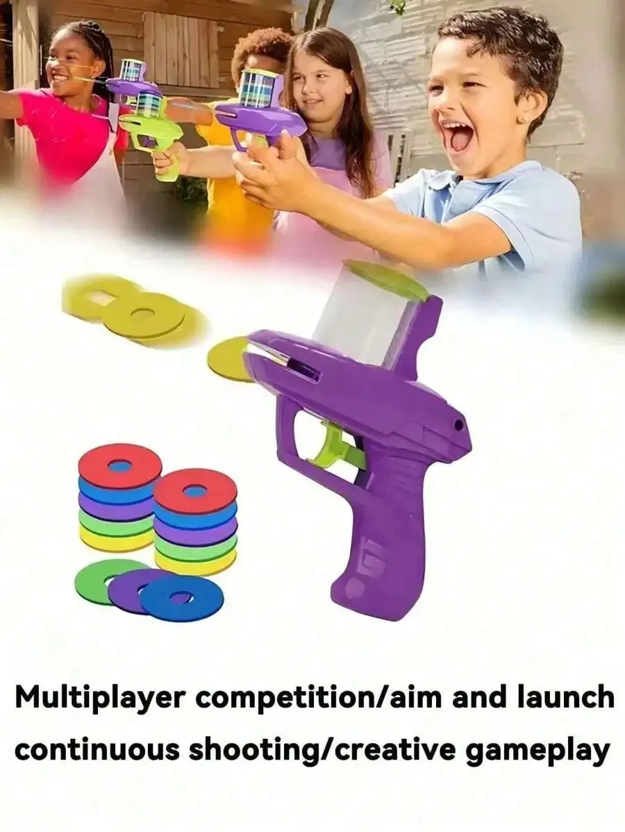 Lanzador de discos 2026, jugue - Kids Indoor Outdoor Games reseña y precio