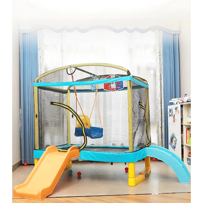 Trampolín al por Mayor para Ni - Kids Outdoor Trampoline reseña y precio