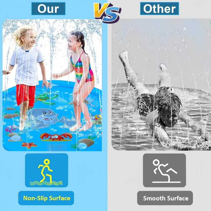 Alfombra de Juego con Rociador - Kids Outdoor Mat reseña y precio