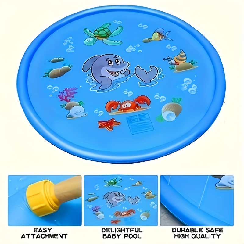Alfombra de Juego con Rociador - Kids Outdoor Mat reseña y precio