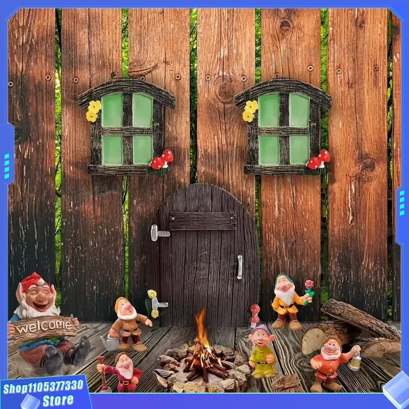 Escultura de Puerta de Hadas e - Kids Outdoor Fairy Garden reseña y precio