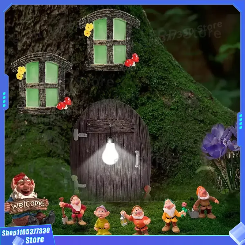 Escultura de Puerta de Hadas e - Kids Outdoor Fairy Garden reseña y precio